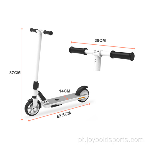 Scooter de chute elétrico infantil de 2 rodas para criança